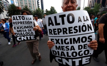 El FAT exige solución a las demandas del magisterio democrático y alto a la criminalización de la protesta social