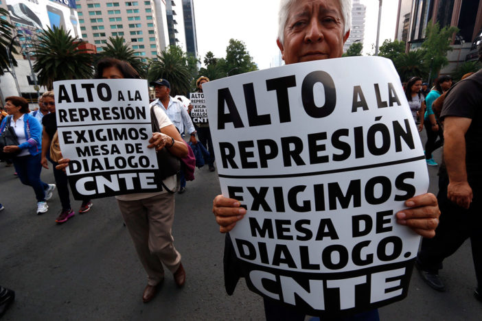 El FAT exige solución a las demandas del magisterio democrático y alto a la criminalización de la protesta social